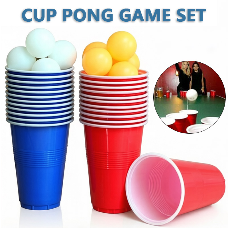 Beer Pong Game Set & Party Cup - Table Tennis Olympics 评论和价格