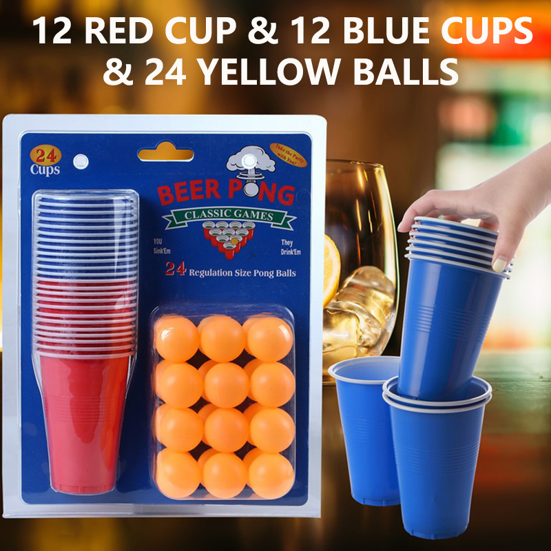 Beer Pong Game Set & Party Cup - Table Tennis Olympics 评论和价格