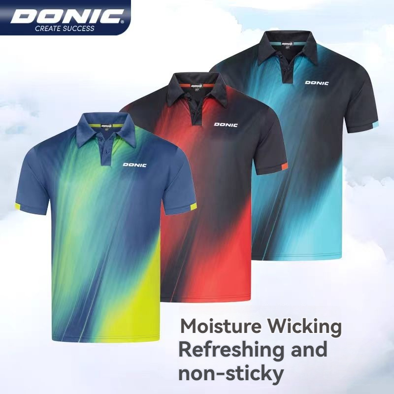 DONIC Table tennis shirt Round - Table Tennis Zhang Jike 评论和价格